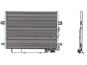 Condenser - Mercedes Benz E-Class W211 '2003